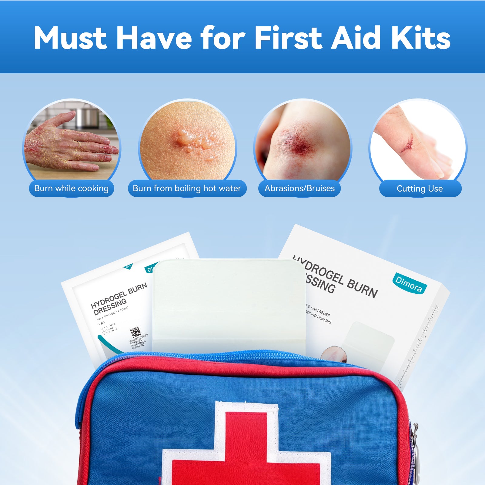 Dimora Hydrogel Burn Dressing 4