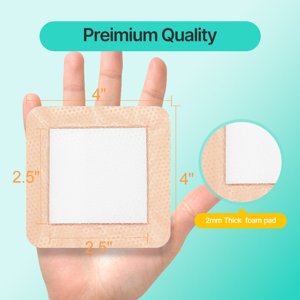 Dimora Silicone Foam Dressing Bordered Foam Wound Dressing