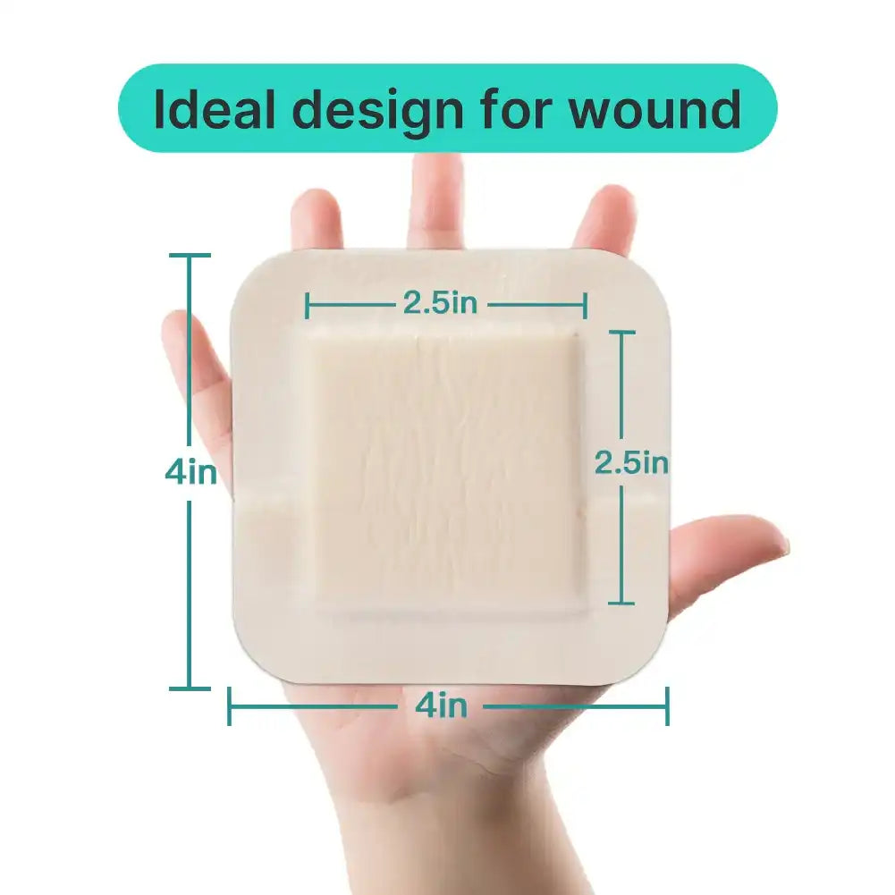 Dimora Silicone AG Foam Dressing With Border - Antimicrobial, Absorben Dimora Medical Dimora Silicone AG Foam Dressing With Border - Antimicrobial, Absorben Dimora Medical