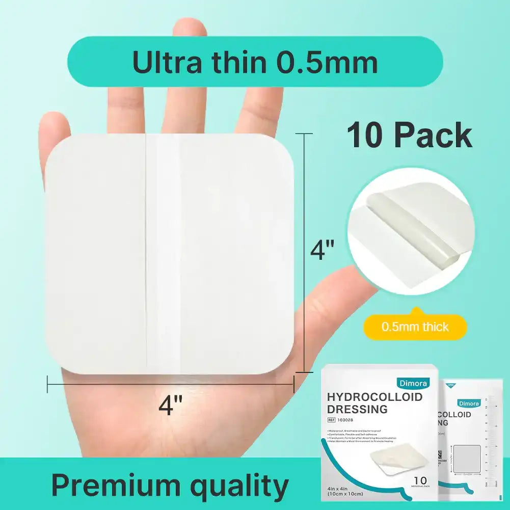 Dimora Ultra-Thin Hydrocolloid Wound Dressing (0.5mm)