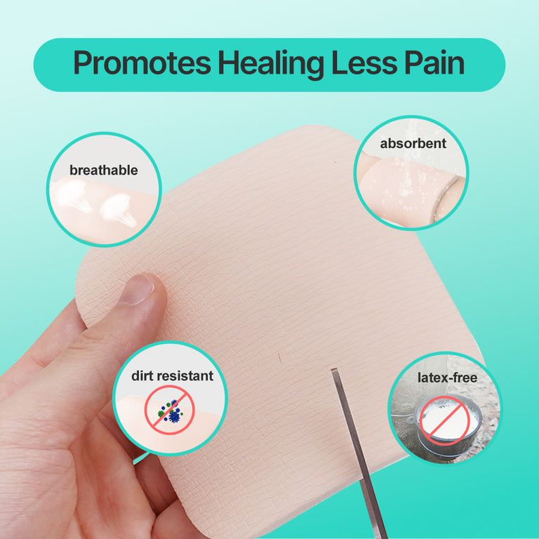 Dimora Silicone Foam Dressing Without Border