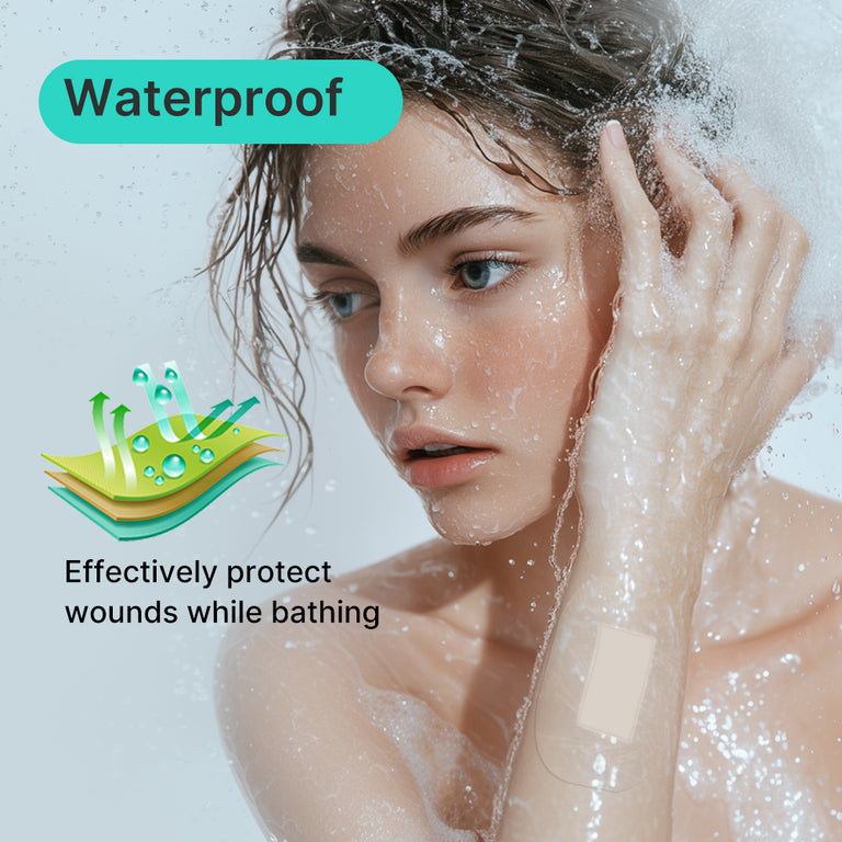 Dimora Transparent Film Dressing with Hypoallergenic Adhesive 2.3 x 2.7 inch