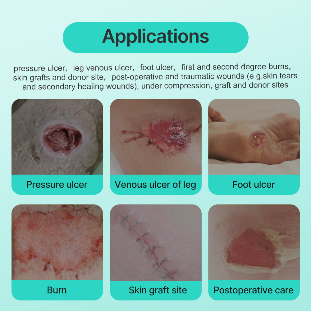 Dimora Silicone Foam Dressing Without Border