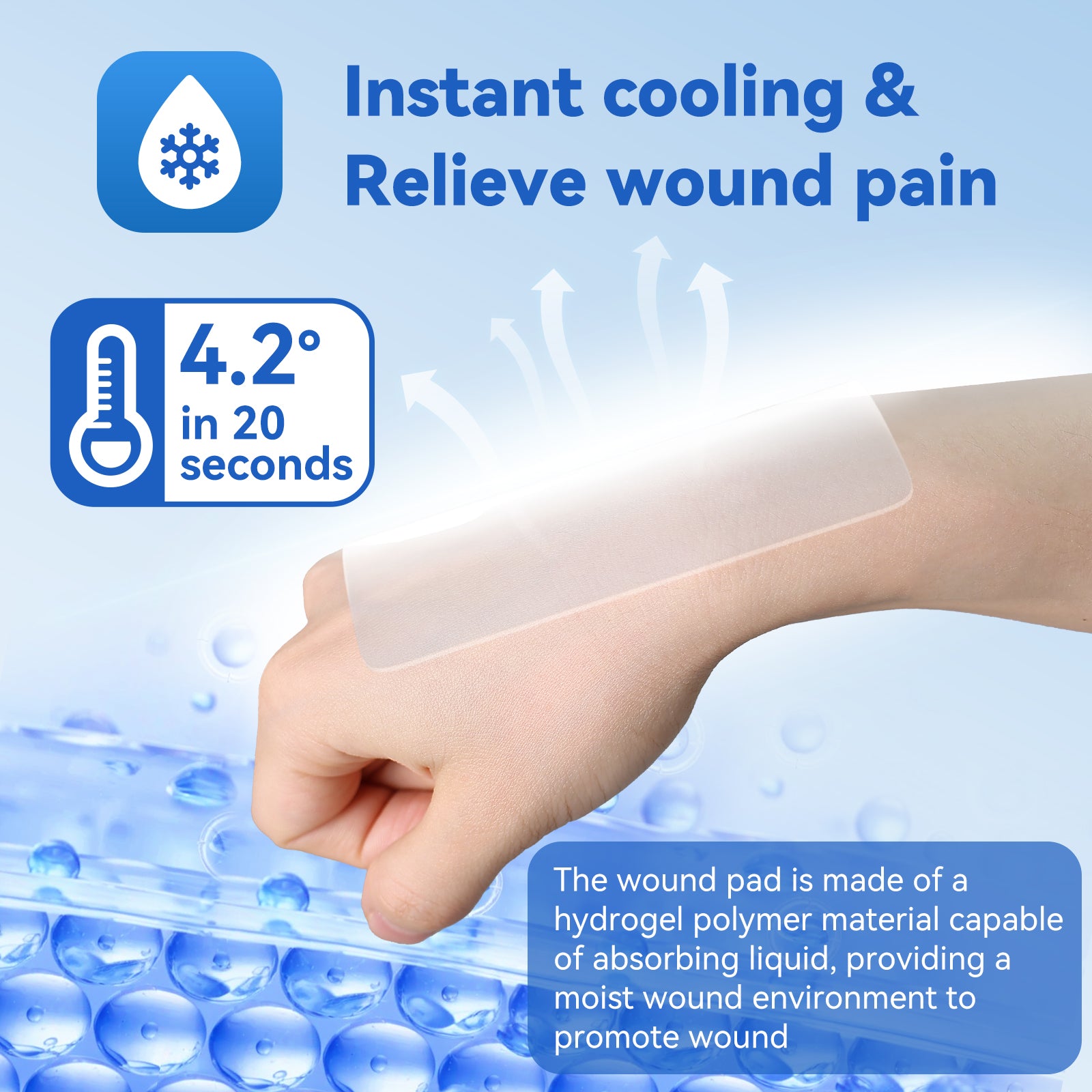 Dimora Hydrogel Burn Dressing 4