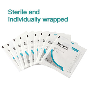 Dimora Calcium Alginate Wound Dressing, Highly Absorbent, 4'' x 4''