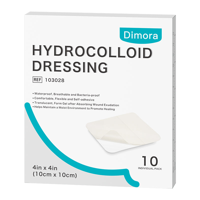 Dimora Ultra-Thin Hydrocolloid Wound Dressing (0.5mm) - Flexible, Wate Dimora Medical Dimora Ultra-Thin Hydrocolloid Wound Dressing (0.5mm) - Flexible, Wate Dimora Medical