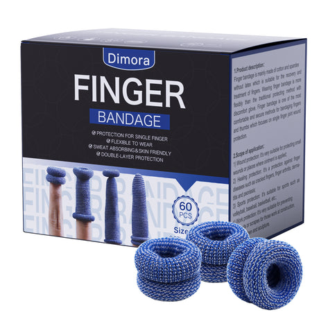 Dimora Finger Cots, Finger Protectors, Breathable Bandages for Wound Care