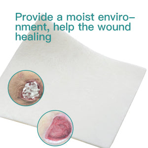 Dimora Calcium Alginate Wound Dressing, Highly Absorbent, 4'' x 4''