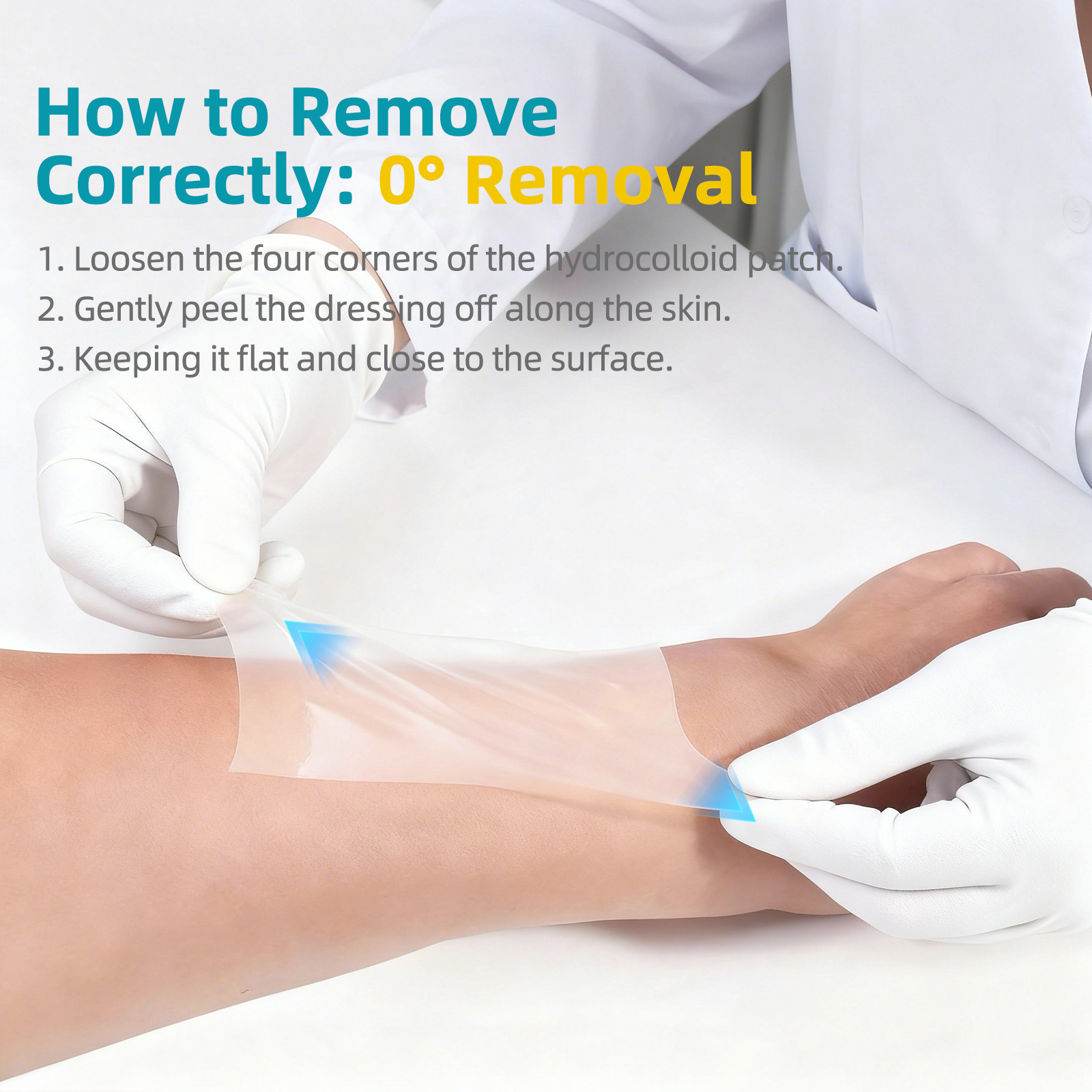 Dimora Medical Grade Hydrocolloid Roll (2in*16ft), Highly Absorbent Hydrocolloid Bandages for Wound Care, Burn, Blister, Acne Care, Waterproof & Cut to Size